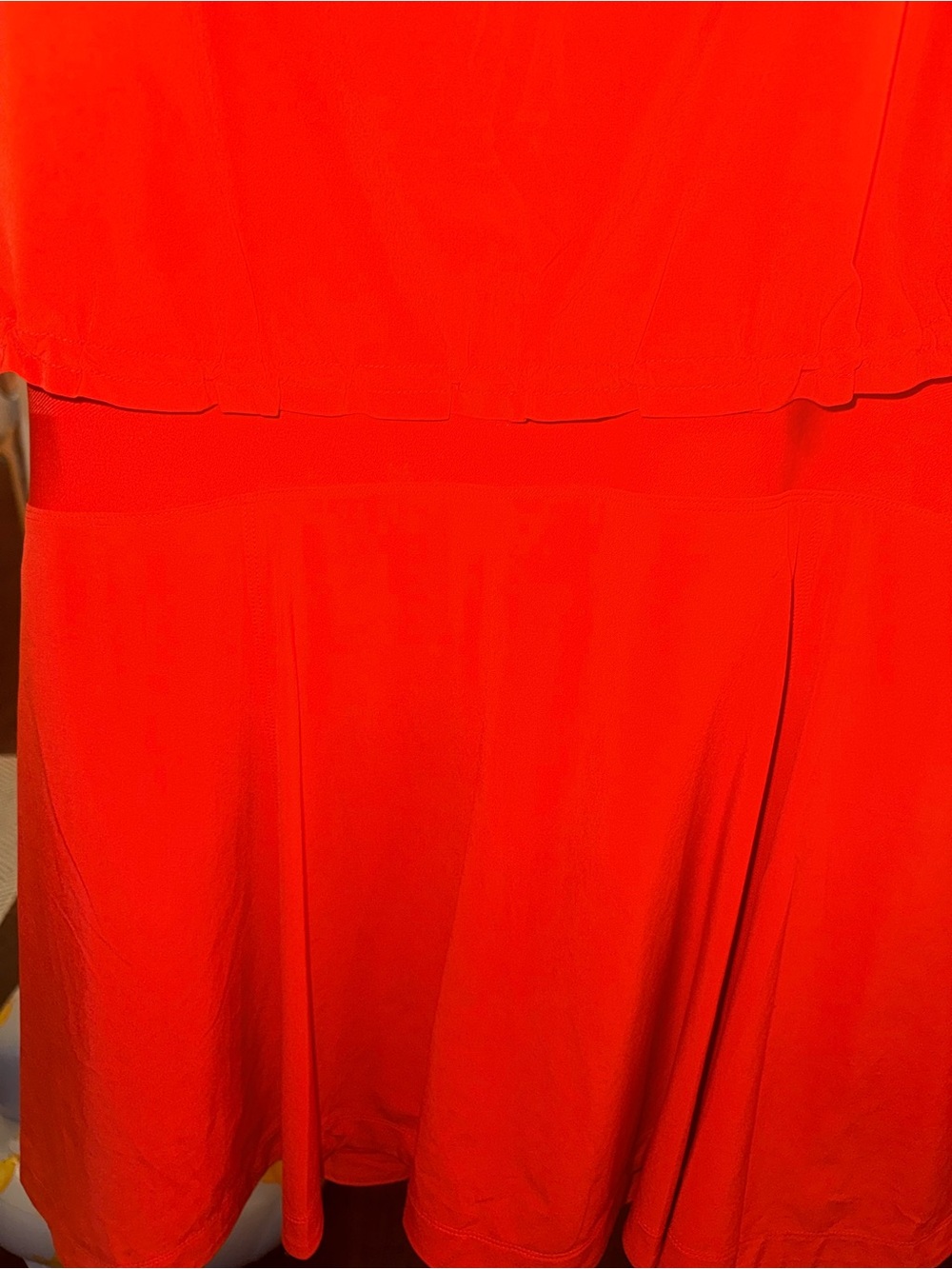 Athleta Bright Orange Zip-Front Mini Dress - Picture 6 of 7